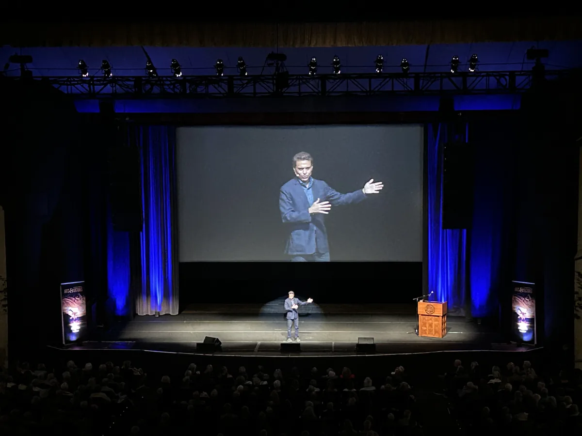 Fareed Zakaria event supported by Shadowfax Audio